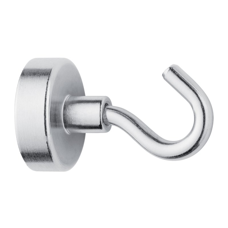 WESTCOTT magneethaak, zilver, rond 48 mm, 60 kg hefkracht